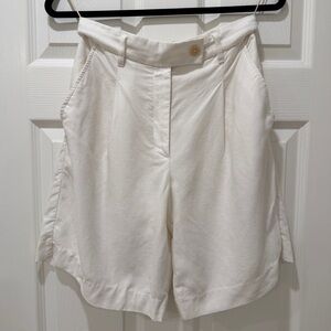 Wilfred Cream Women's Linen Bermudas